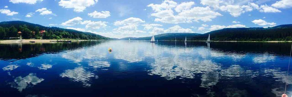 Größter See im Schwarzwald ist der Schluchsee.