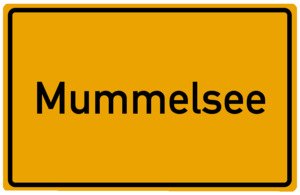 Mummelsee Ortschild