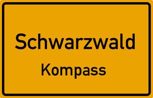 Schwarzwald Ortsschild